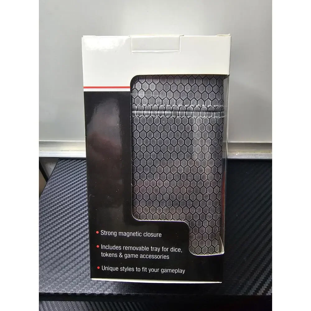 M2.1 Premium Deck Box: Limited Edition Dark Steel High End Unique Cards Storage